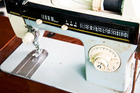 Where to find the sewing machine watt number?