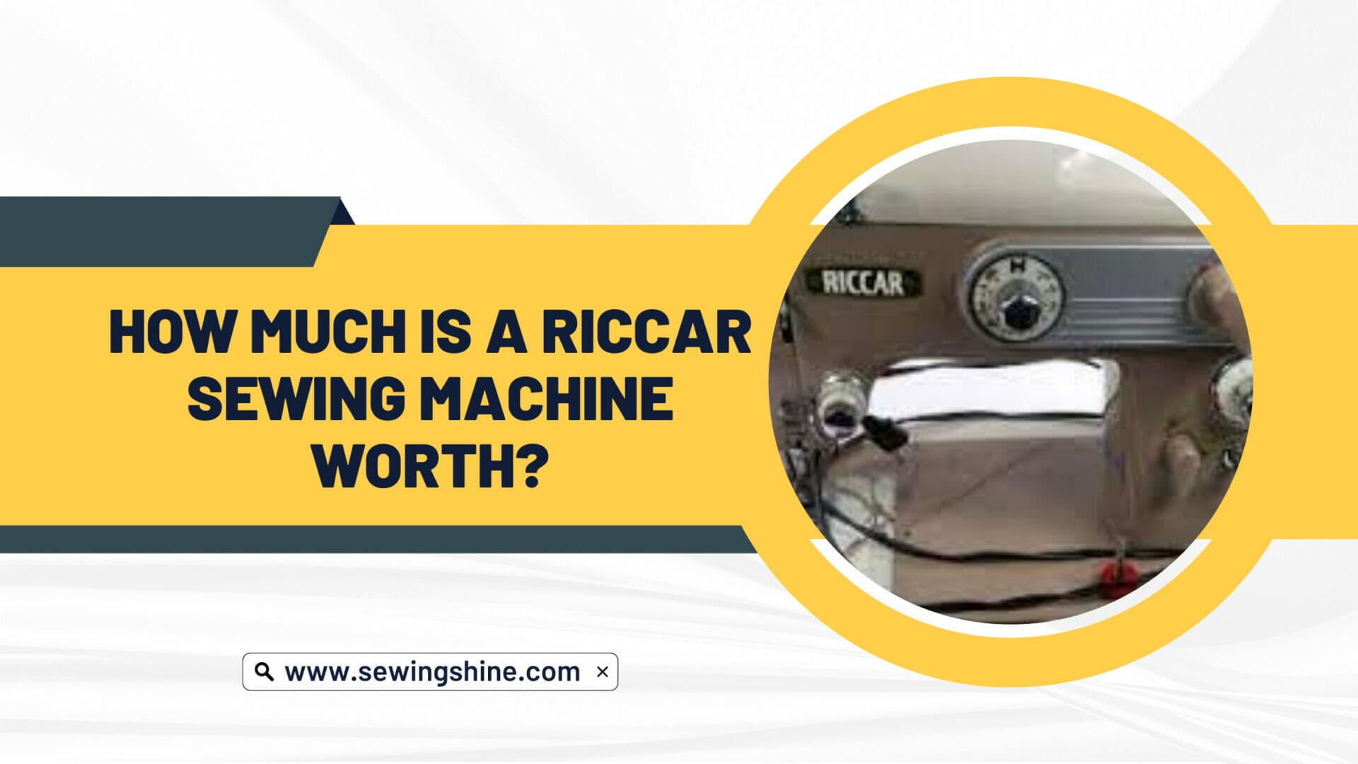 Riccar Sewing Machine Worth