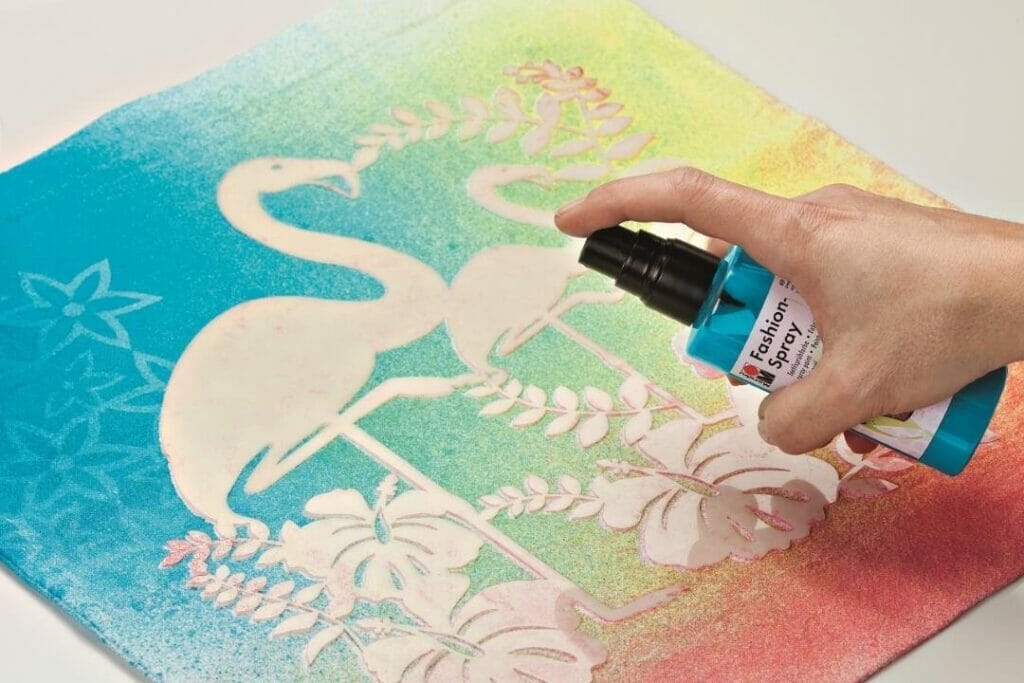 Spray Painting Tips For Fabrics