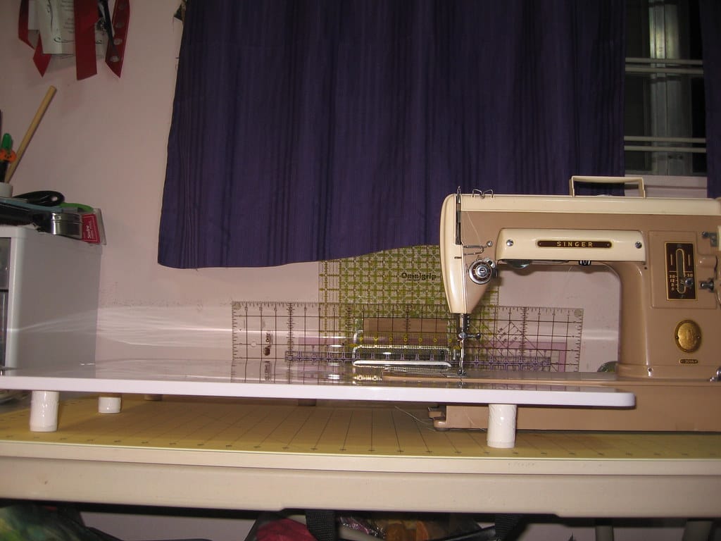 How To Make A Sewing Machine Extension Table?